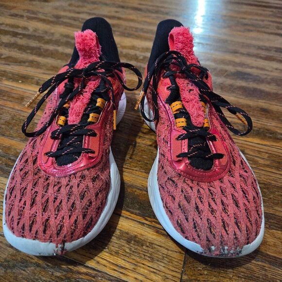 Unisex Youth UNDER ARMOUR Curry Flow 9 x Elmo Shoes Size 6Y - Picture 1 of 7